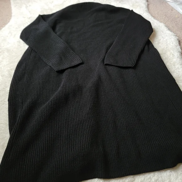 (sold) NWT Quince 100% Australian Merino Wool Duster Cardigan, Black, M 🐨 - Picture 14 of 14